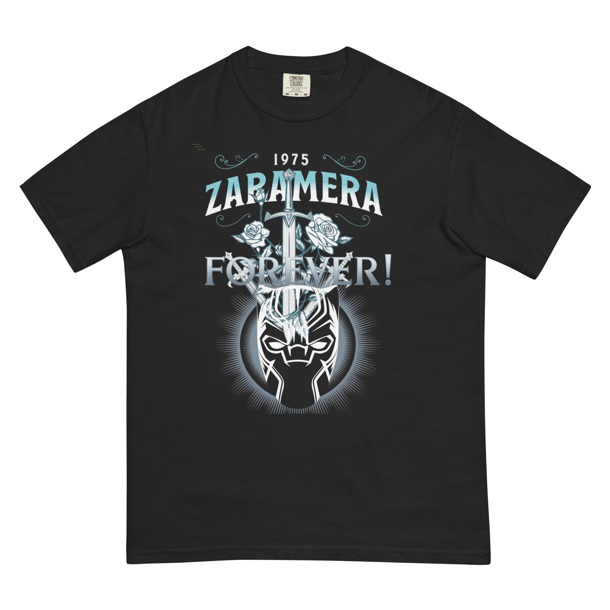 Zaramera “Forever-4” Design – Men’s (Unisex) Garment-Dyed Heavyweight T-Shirt | Comfort Colors 1717