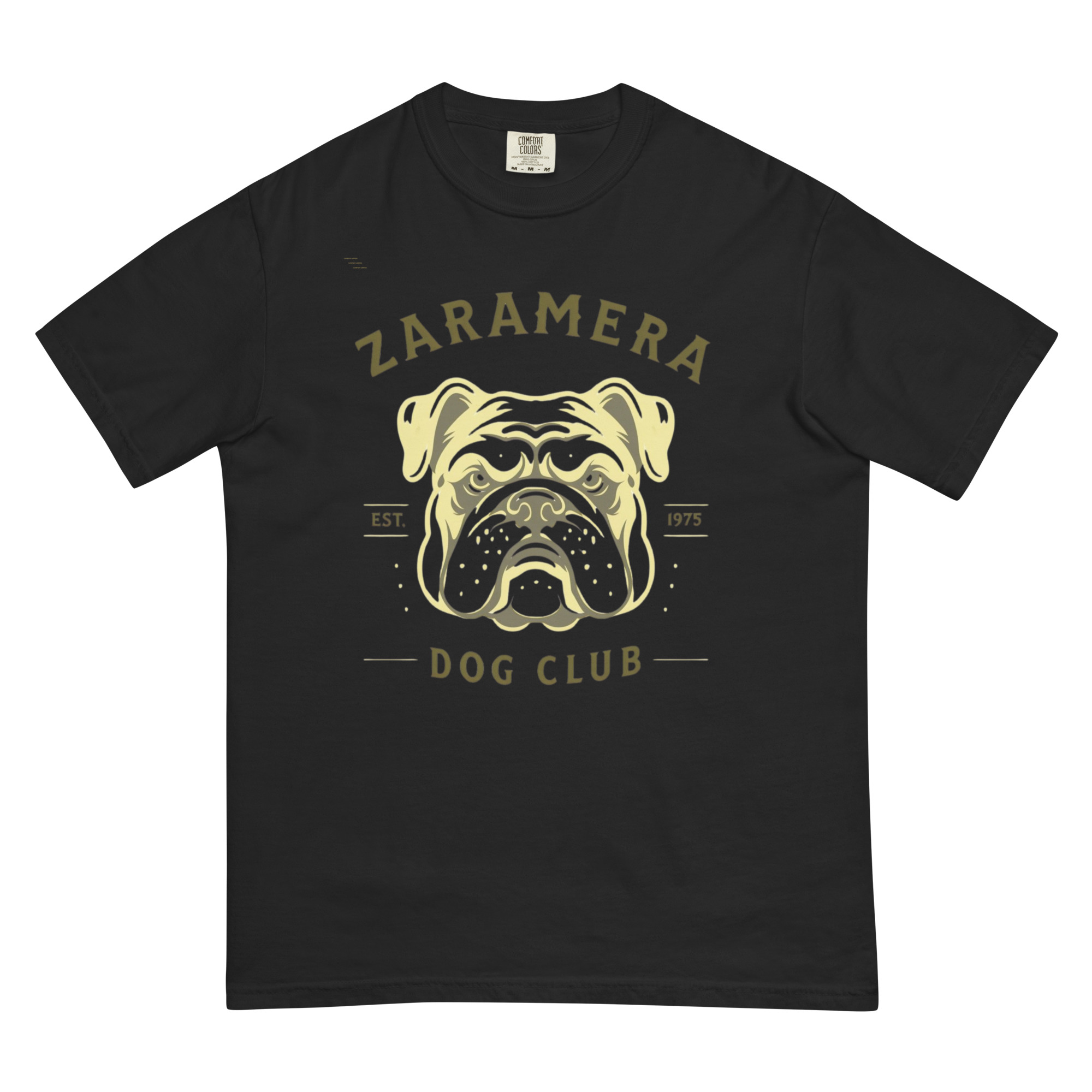 Zaramera “Dog Club” Design – Men’s (Unisex) Garment-Dyed Heavyweight T-Shirt | Comfort Colors 1717