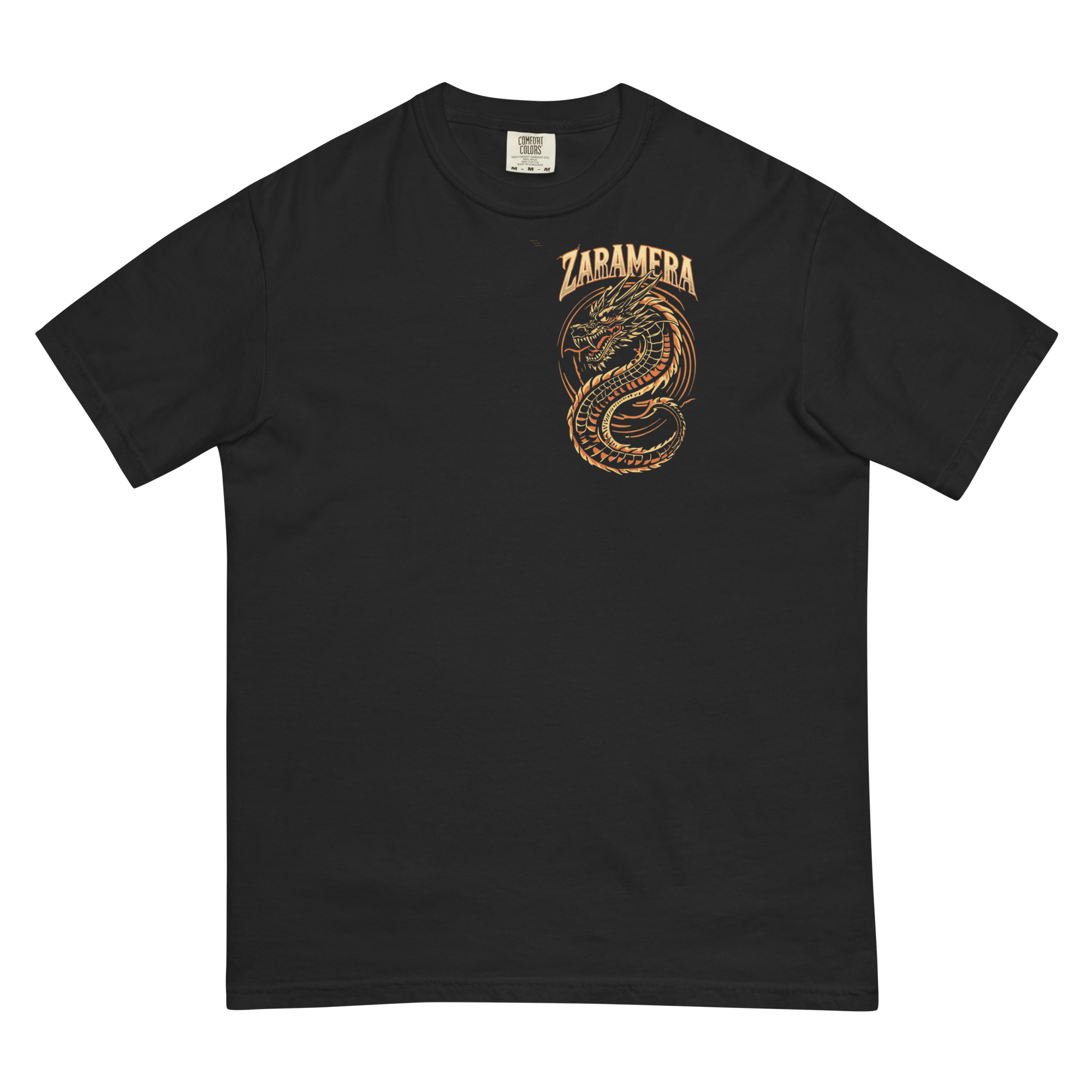 Zaramera “Dragon” Design – Men’s (Unisex) Garment-Dyed Heavyweight T-Shirt | Comfort Colors 1717
