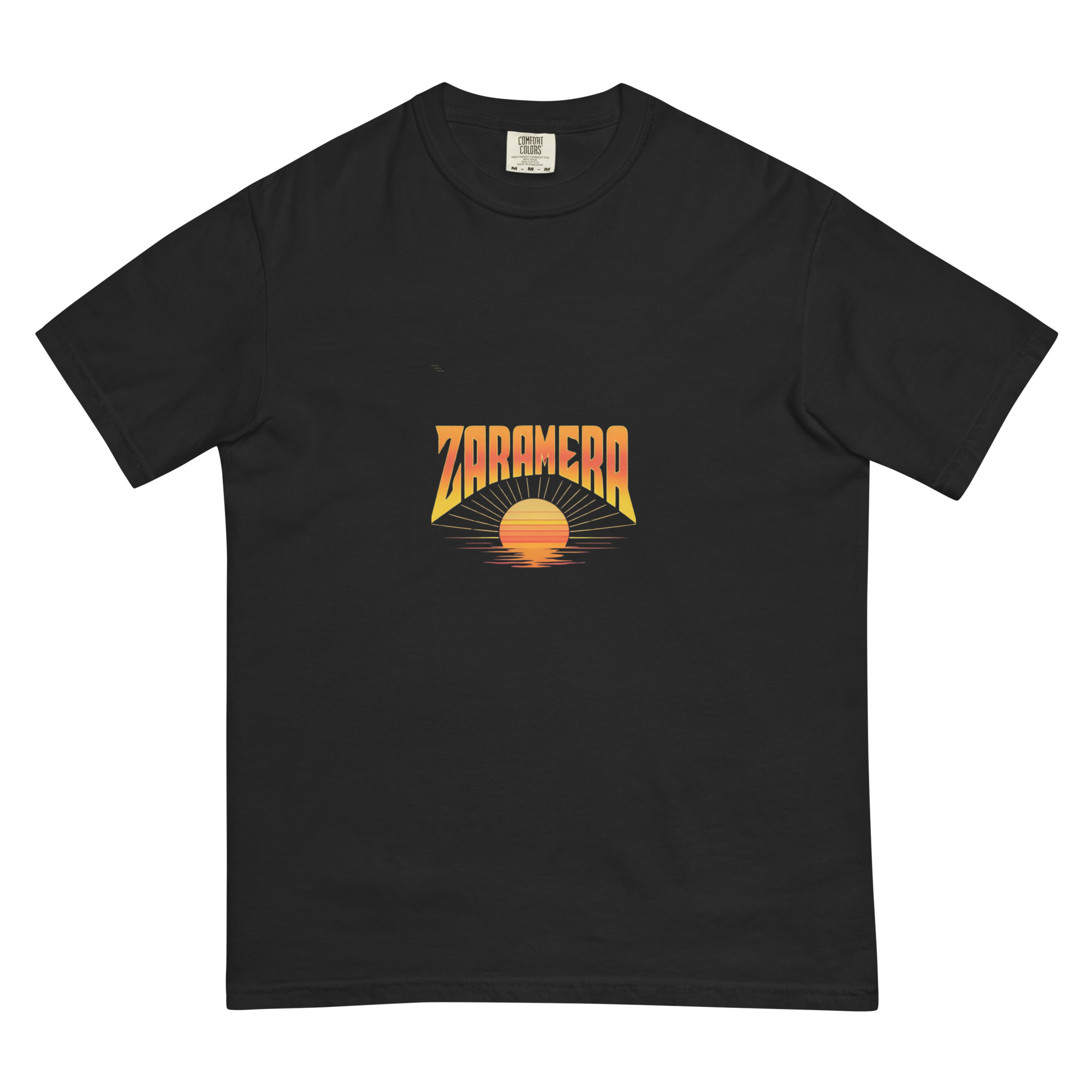 Zaramera “Sunset” Design – Men’s (Unisex) Garment-Dyed Heavyweight T-Shirt | Comfort Colors 1717