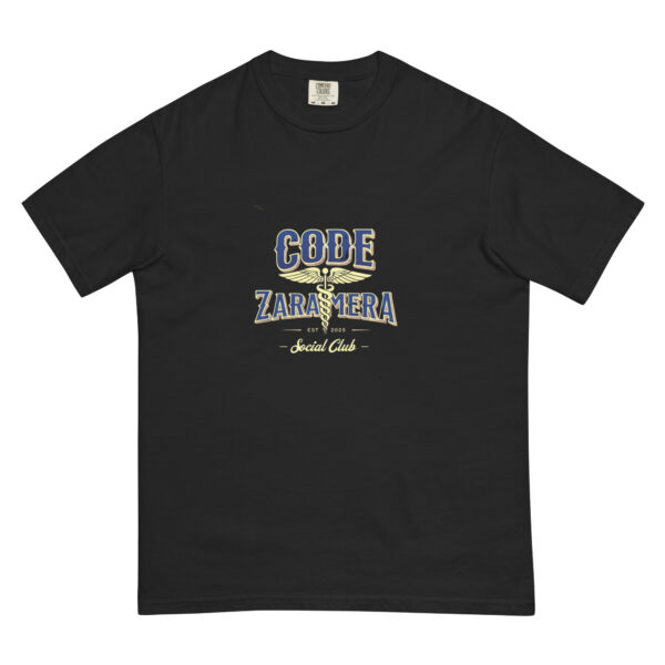 Zaramera "Code" Design – Men’s (Unisex) Garment-Dyed Heavyweight T-Shirt | Comfort Colors 1717