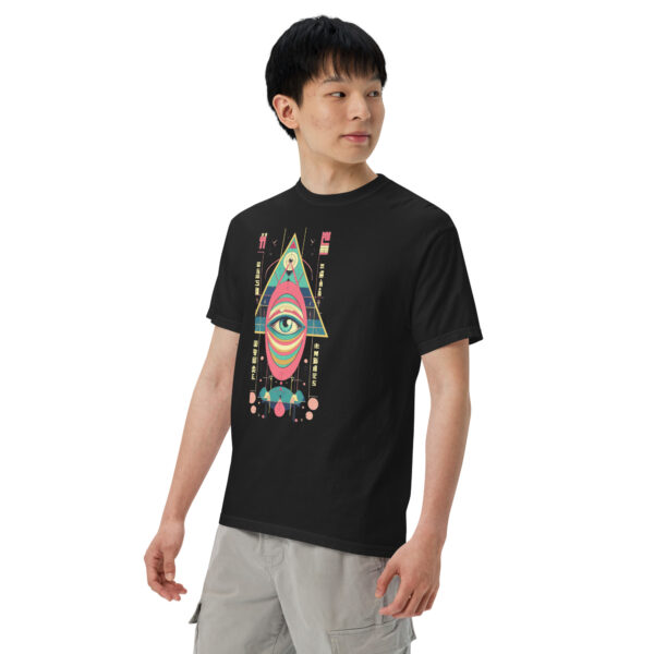 Zaramera “Abstract” Design – Men’s (Unisex) Garment-Dyed Heavyweight T-Shirt | Comfort Colors 1717 - Image 2