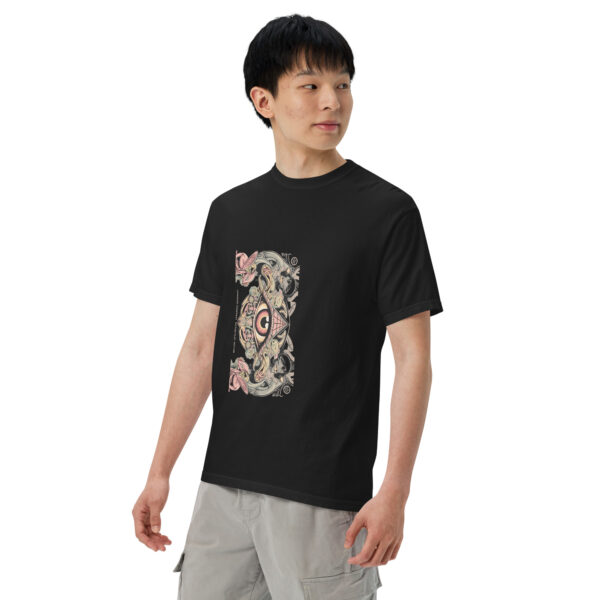 Zaramera “Abstract-2” Design – Men’s (Unisex) Garment-Dyed Heavyweight T-Shirt | Comfort Colors 1717 - Image 2