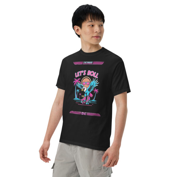 Let's Roll Design – Men’s (Unisex) Garment-Dyed Heavyweight T-Shirt | Comfort Colors 1717 - Image 2