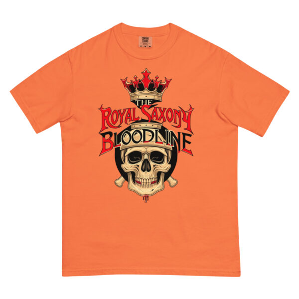 Royal Saxony Bloodline Design – Men’s (Unisex) Garment-Dyed Heavyweight T-Shirt | Comfort Colors 1717