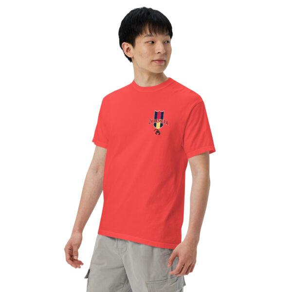 Zaramera “Flag” Design – Men’s (Unisex) Garment-Dyed Heavyweight T-Shirt | Comfort Colors 1717 - Image 2