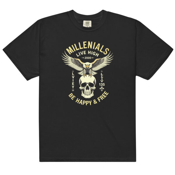 Zaramera “Millenials” Design – Men’s (Unisex) Garment-Dyed Heavyweight T-Shirt | Comfort Colors 1717
