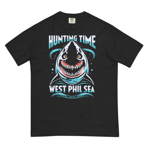 Zaramera “West Phil Sea” Design – Men’s (Unisex) Garment-Dyed Heavyweight T-Shirt | Comfort Colors 1717