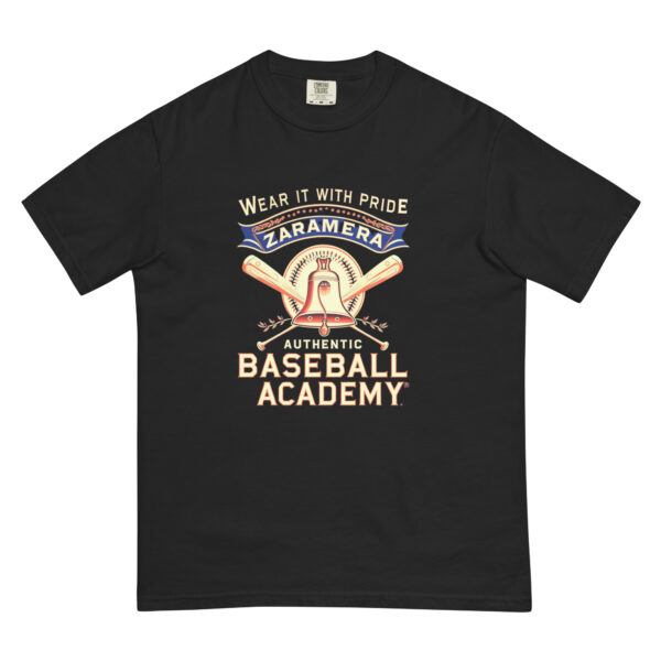 Zaramera “Baseball Academy” Design – Men’s (Unisex) Garment-Dyed Heavyweight T-Shirt | Comfort Colors 1717