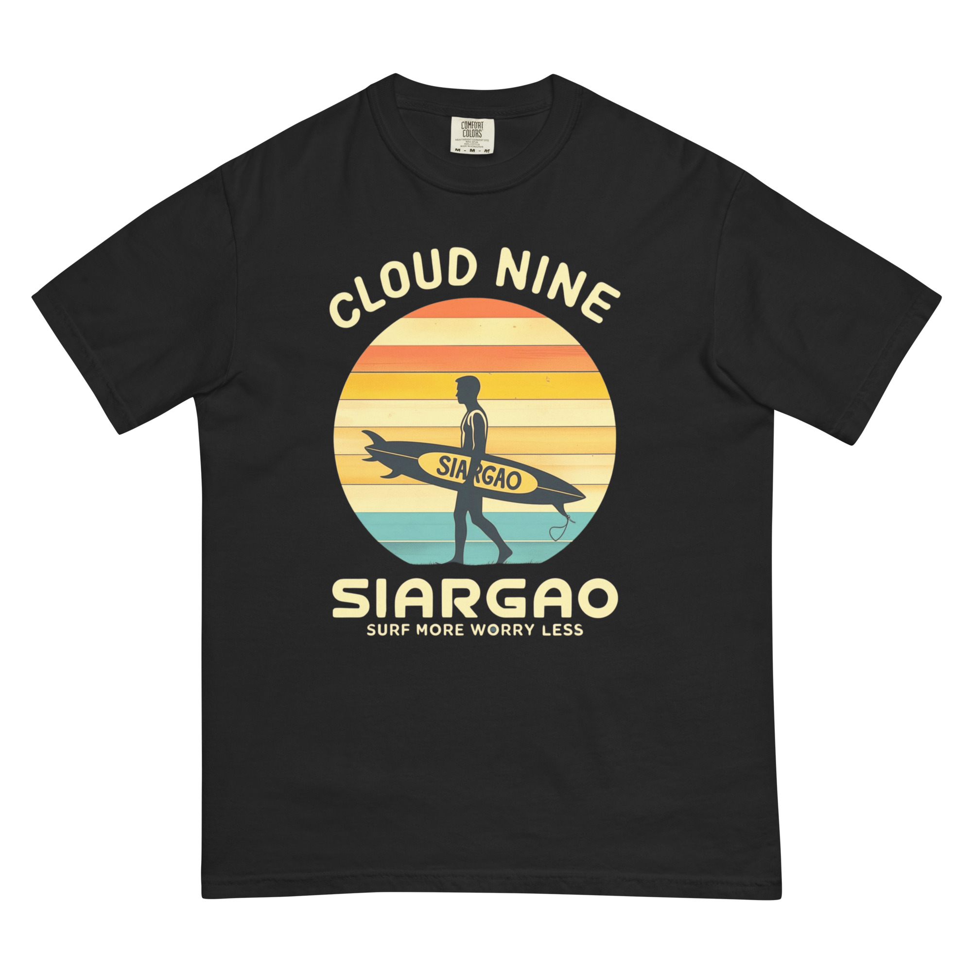 Siargao Cloud Nine Design – Men’s (Unisex) Garment-Dyed Heavyweight T-Shirt | Comfort Colors 1717