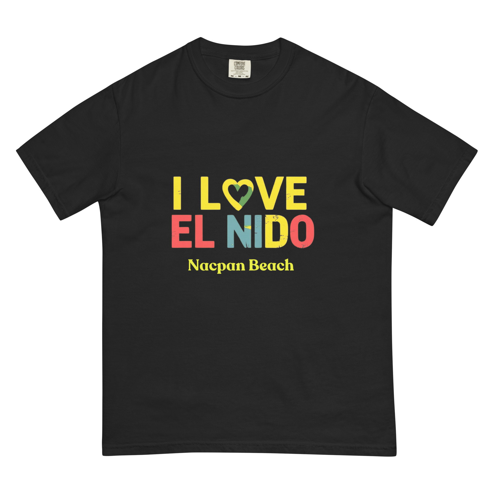 I Love El Nido Nacpan Design – Men’s (Unisex) Garment-Dyed Heavyweight T-Shirt | Comfort Colors 1717