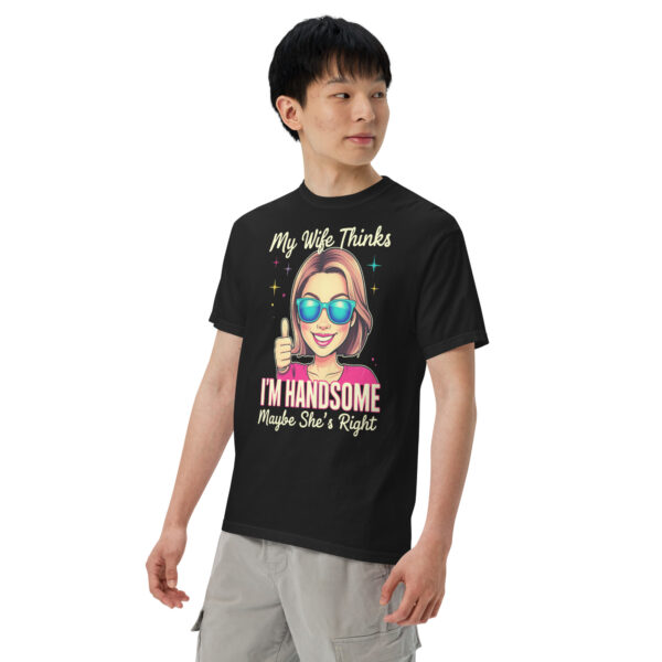 My Wife-2 Design – Men’s (Unisex) Garment-Dyed Heavyweight T-Shirt | Comfort Colors 1717 - Image 2