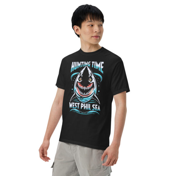 Zaramera “West Phil Sea” Design – Men’s (Unisex) Garment-Dyed Heavyweight T-Shirt | Comfort Colors 1717 - Image 2