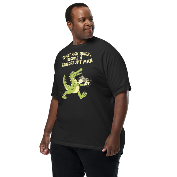 Crocorrupt-2 Design – Men’s (Unisex) Garment-Dyed Heavyweight T-Shirt | Comfort Colors 1717 - Image 2
