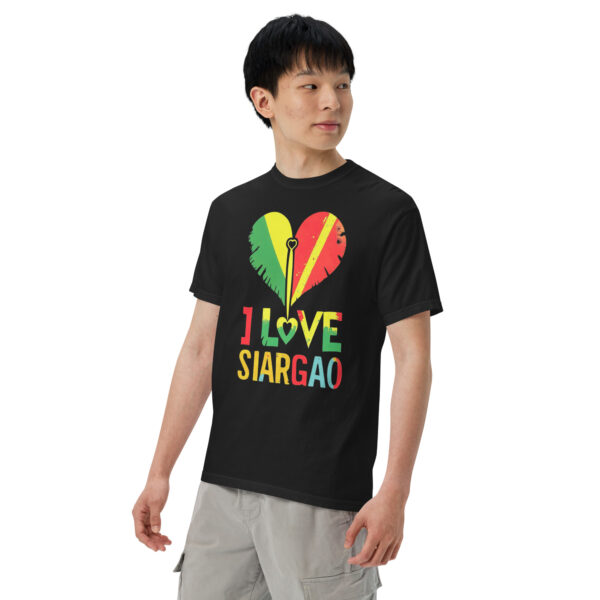 I Heart Siargao Design – Men’s (Unisex) Garment-Dyed Heavyweight T-Shirt | Comfort Colors 1717 - Image 2