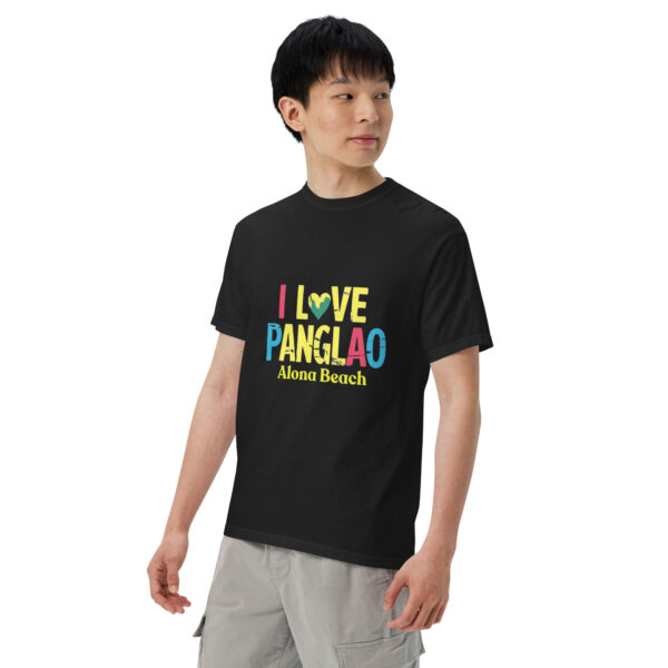 I Love Panglao Design – Men’s (Unisex) Garment-Dyed Heavyweight T-Shirt | Comfort Colors 1717 - Image 2