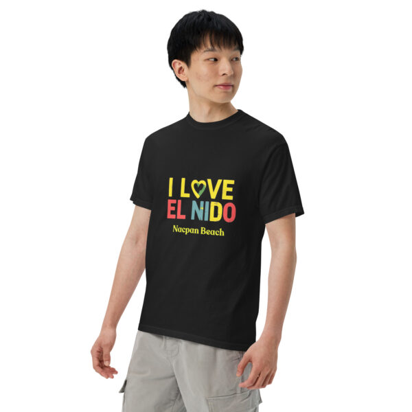 I Love El Nido Nacpan Design – Men’s (Unisex) Garment-Dyed Heavyweight T-Shirt | Comfort Colors 1717 - Image 2