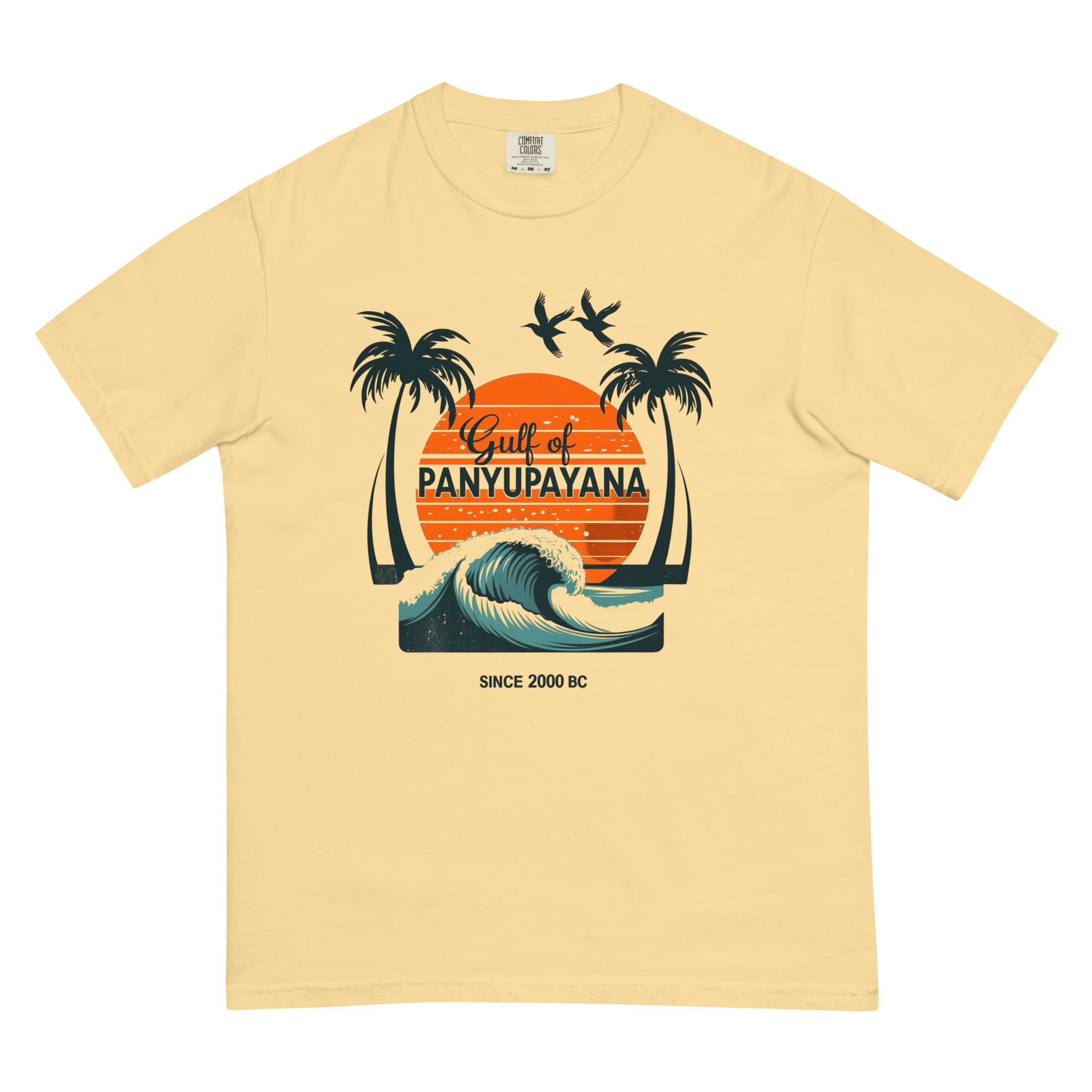 Gulf of Panyupayana Design – Men’s (Unisex) Garment-Dyed Heavyweight T-Shirt | Comfort Colors 1717