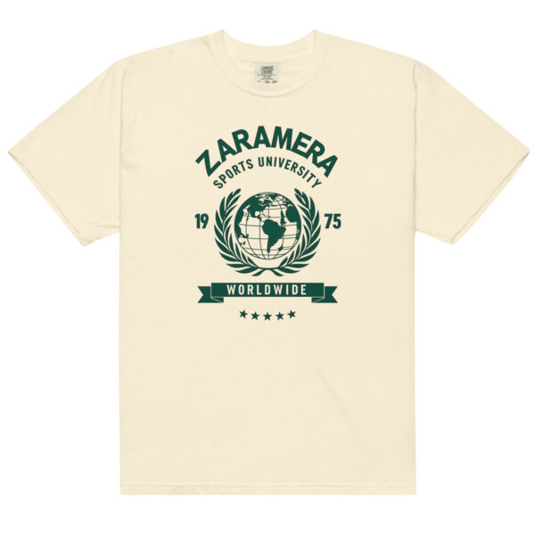 Zaramera “University” Design – Men’s (Unisex) Garment-Dyed Heavyweight T-Shirt | Comfort Colors 1717