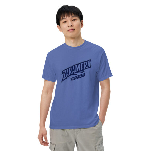 Zaramera “Typography” Design – Men’s (Unisex) Garment-Dyed Heavyweight T-Shirt | Comfort Colors 1717 - Image 2