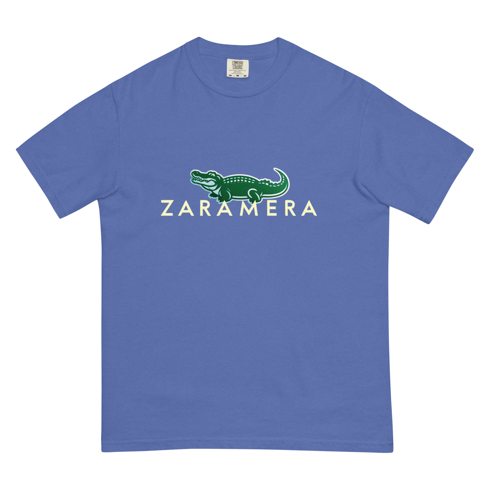 Zaramera “Crocodile” Design – Men’s (Unisex) Garment-Dyed Heavyweight T-Shirt | Comfort Colors 1717
