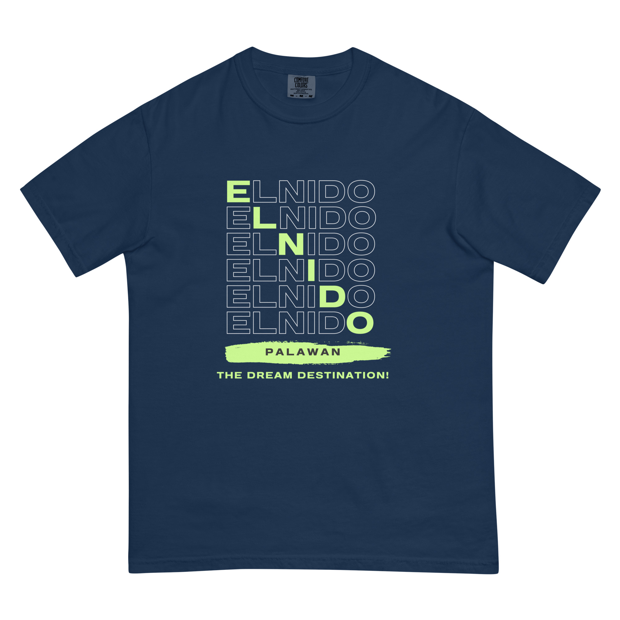 El Nido Palawan Design – Men’s (Unisex) Garment-Dyed Heavyweight T-Shirt | Comfort Colors 1717
