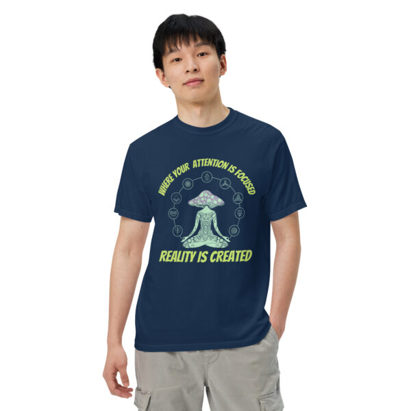 Where Your Attentiion is Focused Design – Men’s (Unisex) Garment-Dyed Heavyweight T-Shirt | Comfort Colors 1717 - Image 2